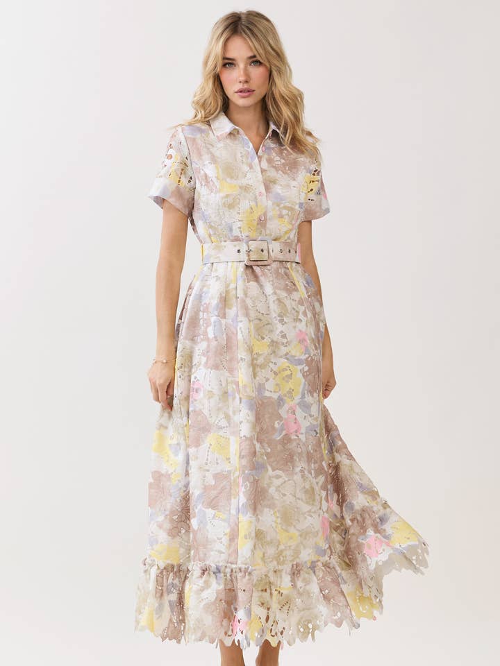 ABITO CAMICIA IN TESSUTO MISTO per la vendita all'ingrosso da parte di Dear Daisy