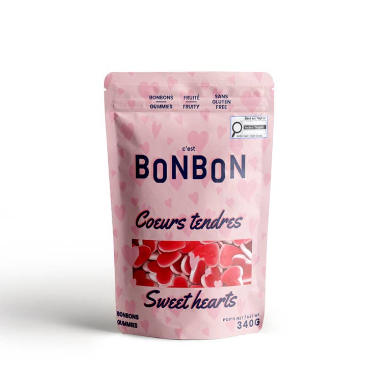 Sweet Hearts Valentine's Day - Gummy Candies for wholesale by La boîte à bonbons