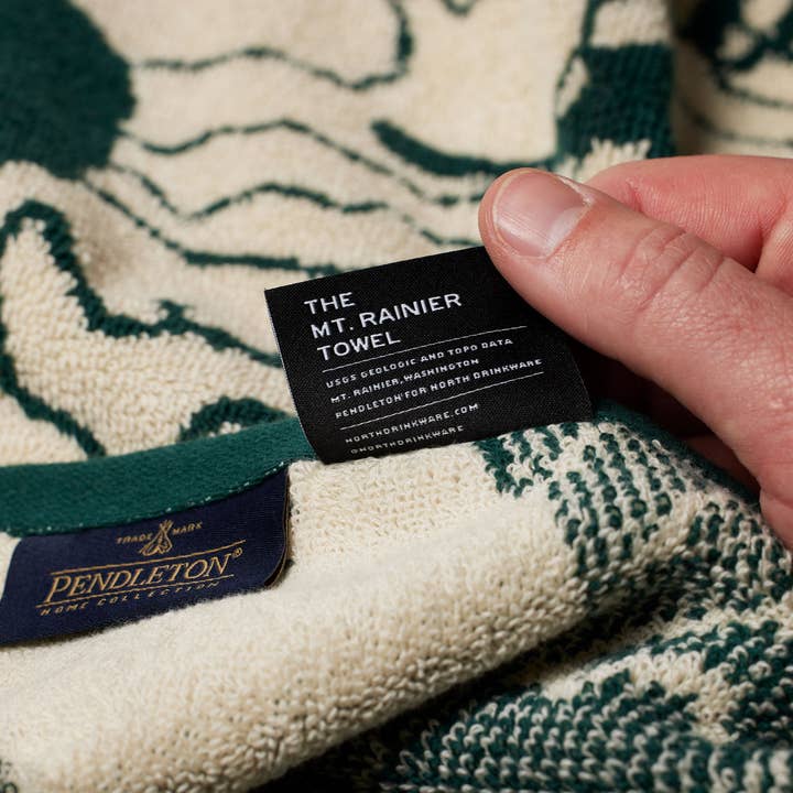 North Drinkware - Wholesale Bath Towel - The Mt. Rainier Towel3