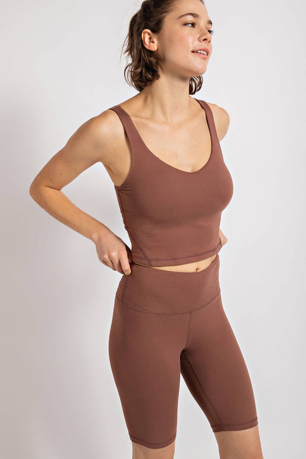 Rae Mode - Wholesale Athletic Top - Women's - V NECK YOGA TOP76
