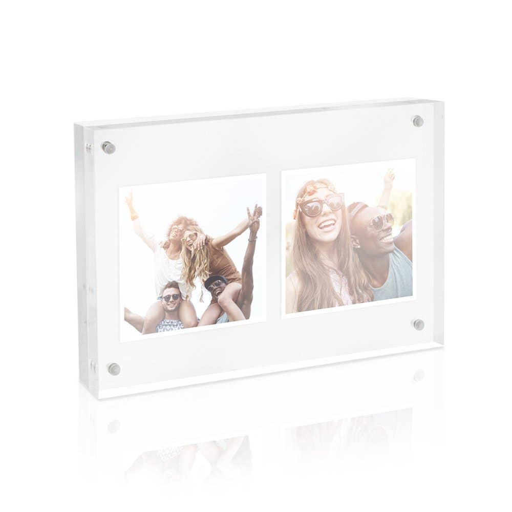 Isaac Jacobs International - Wholesale Picture Frame - Isaac Jacobs Super Thick Clear Acrylic Magnetic Photo Frame11