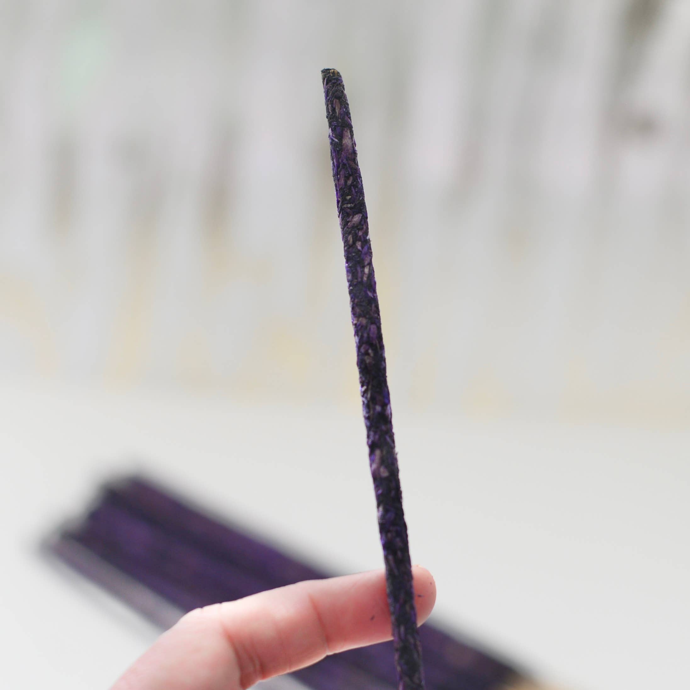 Auxilium Curations, LLC - Wholesale Incense - Lavender Smudge Incense Sticks - Plastic Pouch 10 Sticks3
