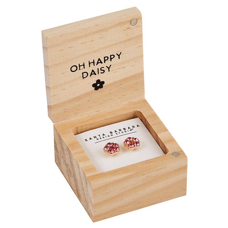 Santa Barbara Design Studio by Creative Brands - Wholesale Jewelry Set - Treasure Box Earrings - Daisy2