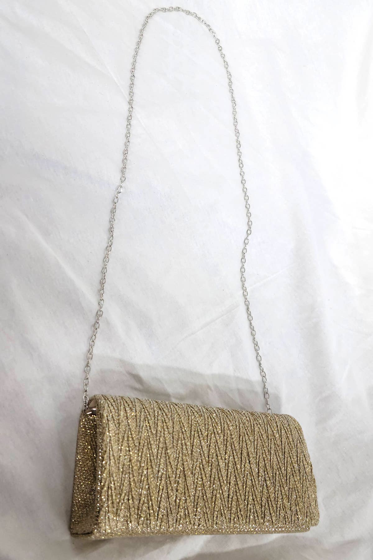 Chicas - Wholesale Clutch Bag - Women's - Sparkling evening bag with adjustable chain FB726822
