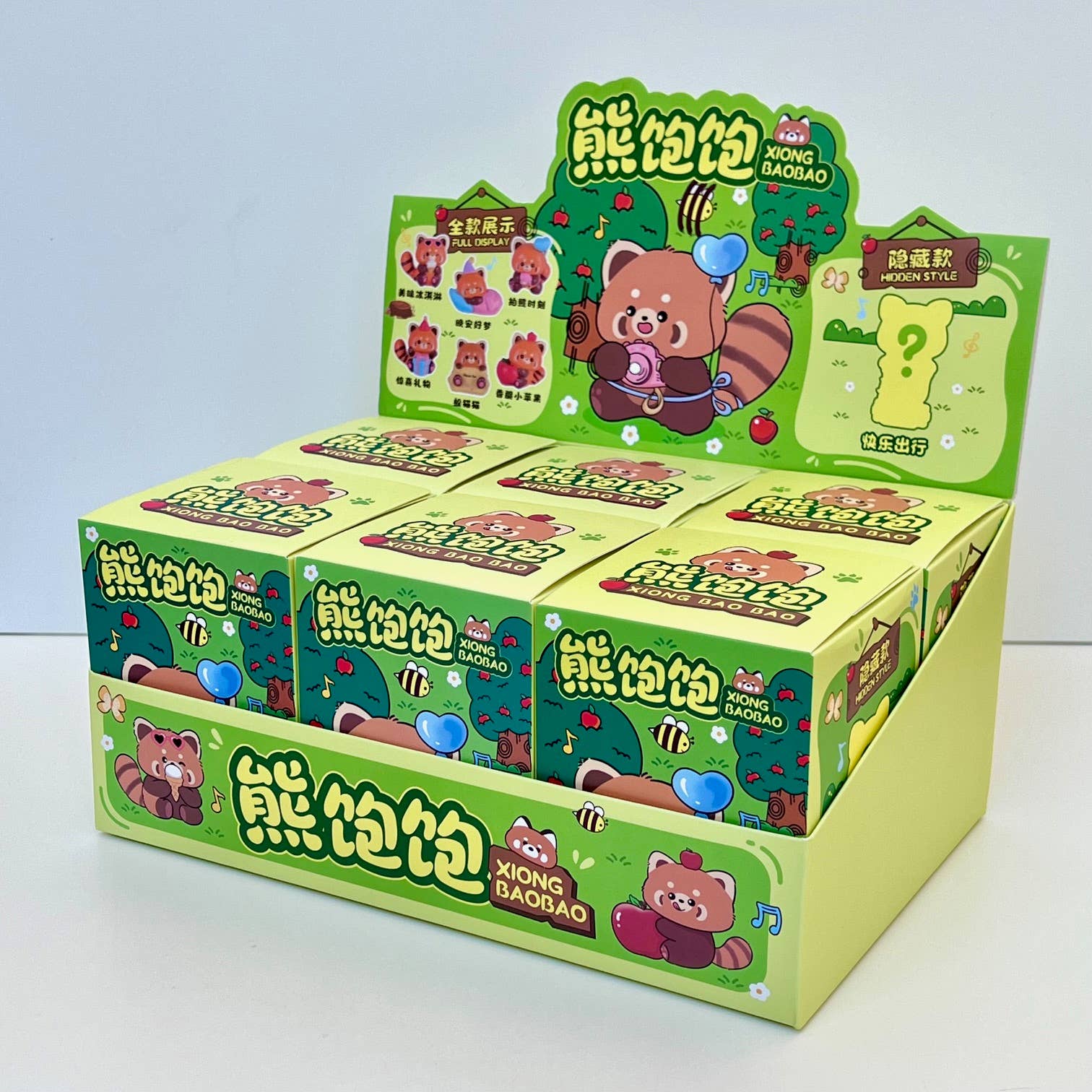 BCmini - Wholesale Decorative Figurine - 71242 Red Panda Blind Box-637