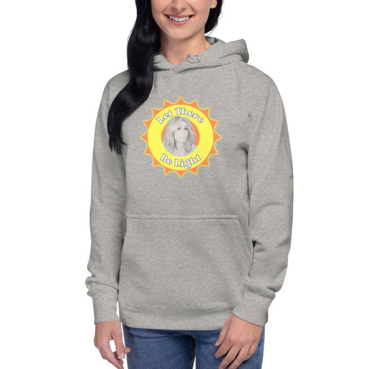 Let There Be (Judith) Light Sweatshirt for wholesale by July Bean Designs