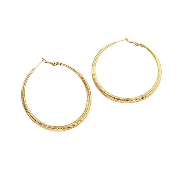 LOUIZ - Wholesale - Large Hoop Earrings