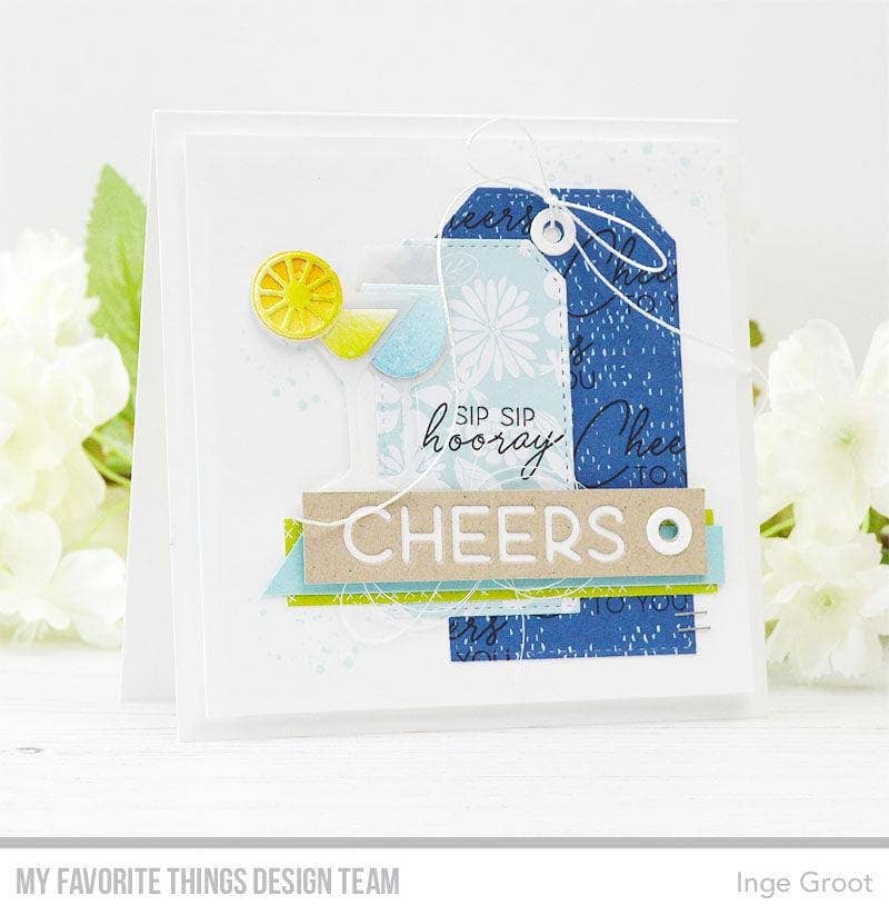 My Favorite Things - Wholesale Verjaardagskaartje - Hef een glas21