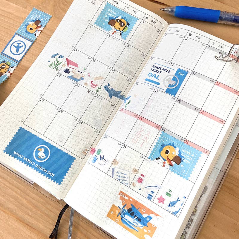 laughingbear - Wholesale Washi Tape - Feed Me! Stamp Washi Tape6