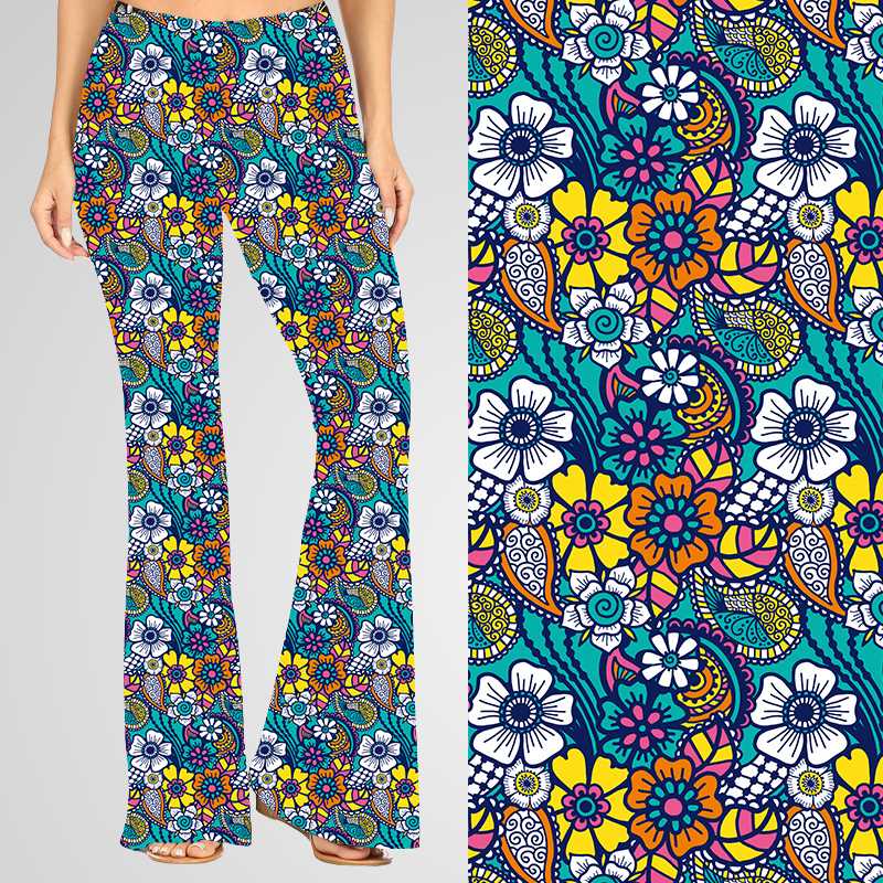 Natopia - Wholesale Pants - Women's - Gypsy Garden Groove Deluxe Bell Bottoms2