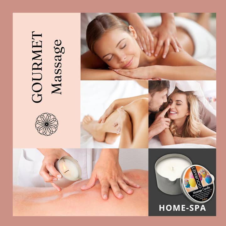 BOUTIQUE BRANDS - Vendita all'ingrosso Olio/gel per massaggi - Candela da Massaggio - Profumo di Lollipop2