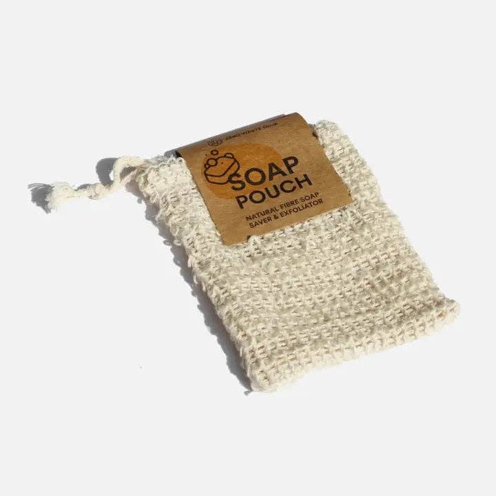 Zero Waste Club Natural Sisal Soap Pouch for wholesale by Re:gn
