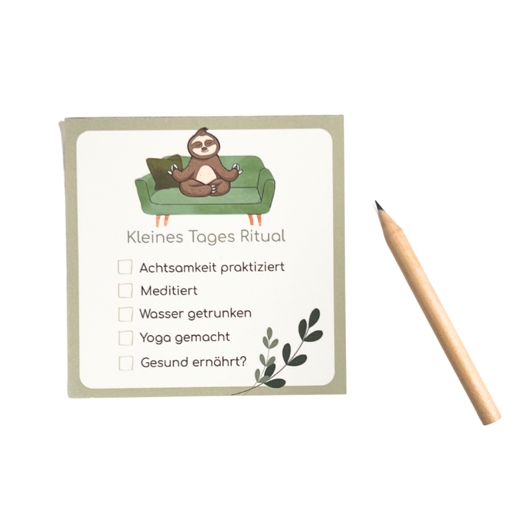 Wunderle GmbH – Engroshandel Notesblok – Dagsritualblok sæt - til struktureret hverdag0