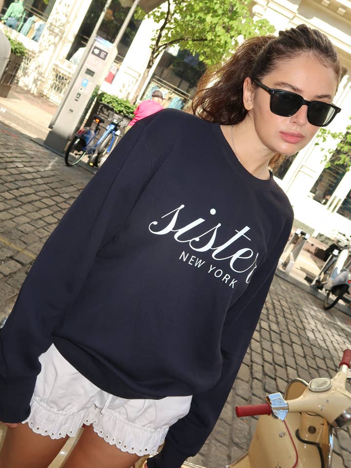 The Vintage Crew Sweatshirt for wholesale by Sister New York