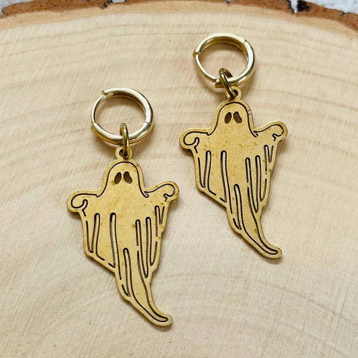 Pendientes colgantes góticos fantasma y regalos de Halloween de bruja para venta al por mayor de Same Sunset Design
