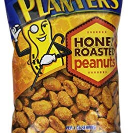 Planters Hny Rst Pnut Peg Bag 6 oz Single Bag for wholesale by Shop The King