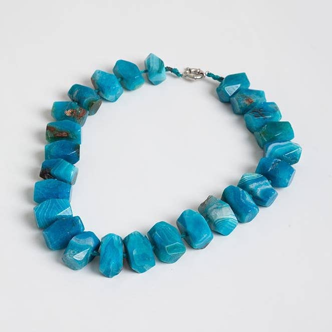 ACUS - Wholesale Choker/Collar - Occeanis Collar Leh Dark Blue - Imperfections0