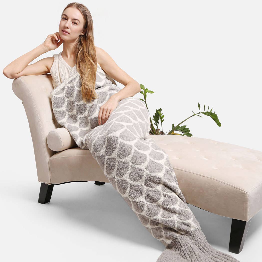 Fashion City - Wholesale Throw Blanket - Luxury Super Soft Mermaid Tail Blanket5