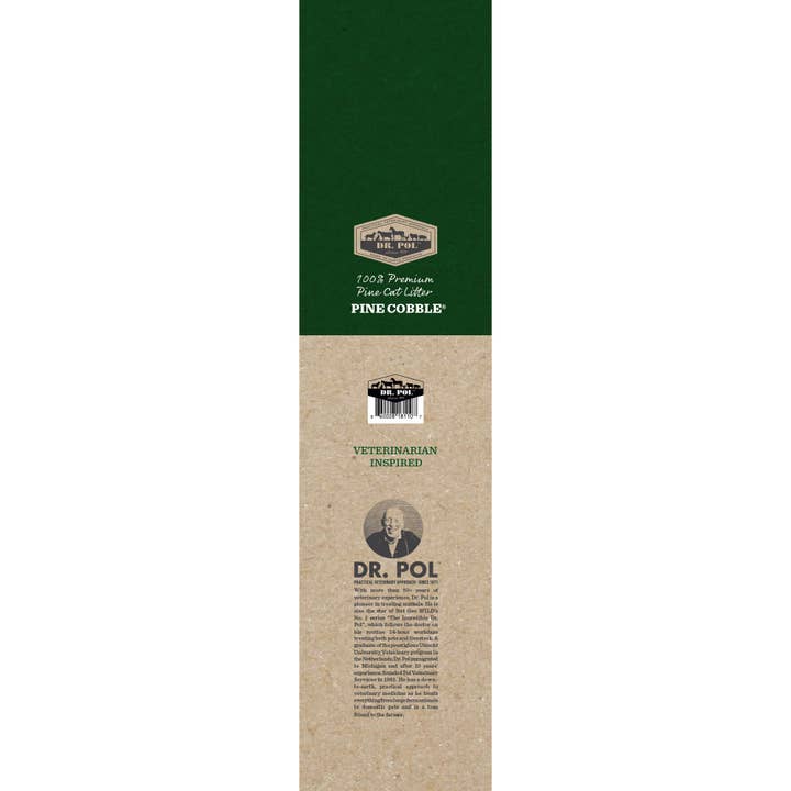 Healthy Breeds - Wholesale Cat Litter Box - Dr. Pol Pine Cobble Cat Litter 14 lb