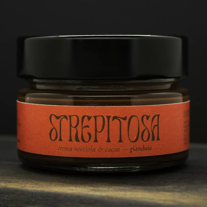 STREPITOSA Gianduia 120g per la vendita all'ingrosso da parte di La Tonda Dolci
