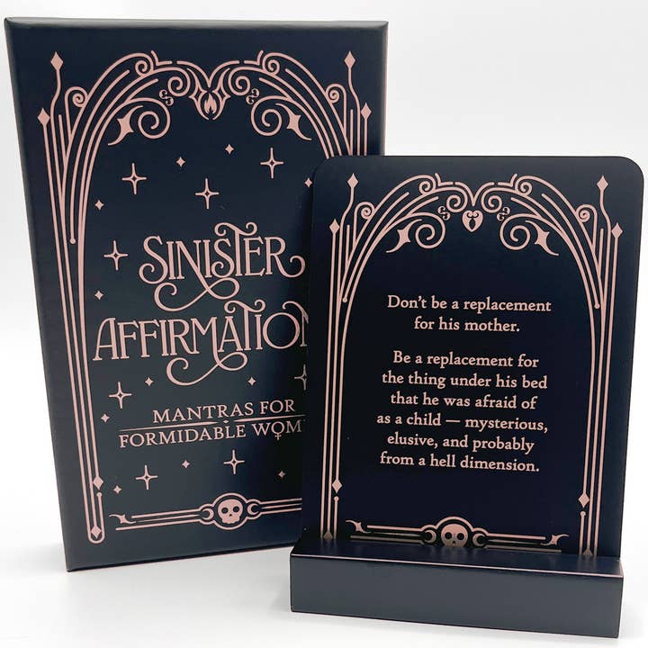 Boredwalk - Wholesale Tarot/Oracle Card - Sinister Affirmations2