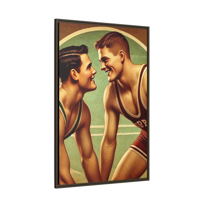 Walt & Pete - Wholesale Art Print - Missing Art Studies - Grant 03124