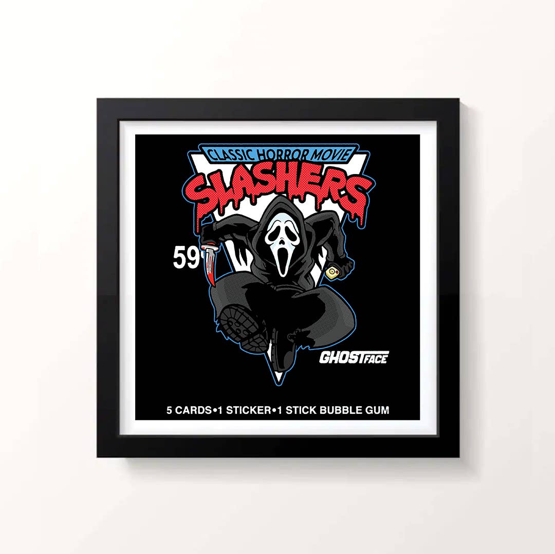 Harebrained! - Wholesale Art Print - Classic Horror Movie Slasher 9x9 Prints5