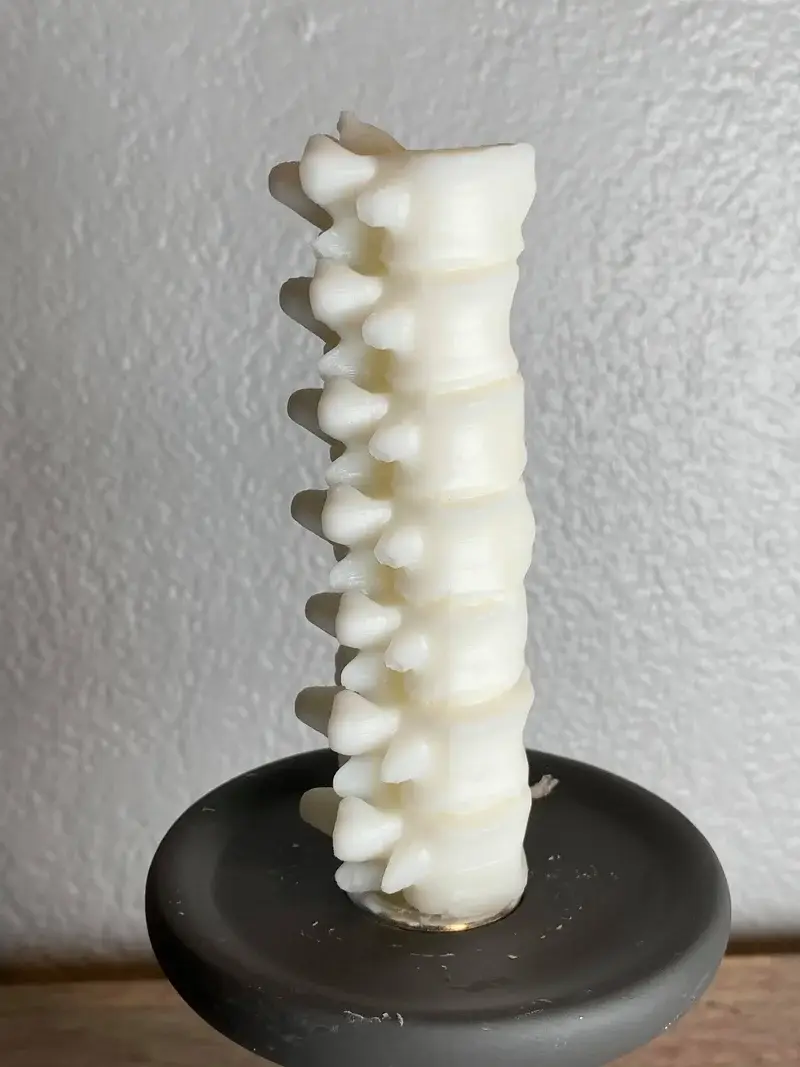 Susan Schomigs Creations - Vente Bougies originales - Petite bougie Spine2