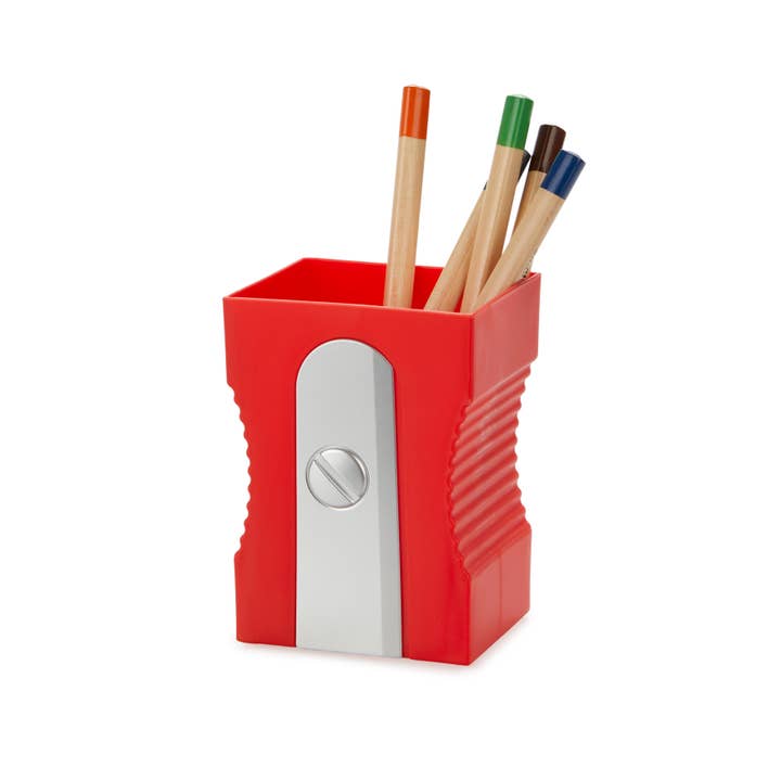 Balvi - Venta al por mayor Portalápices - Portalápices,Sharpener,rojo,plástico