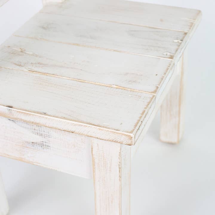 My Amigos Imports - Wholesale Chair - CLEARANCE-Farmhouse Wood Chair-12x9x20H inch-Display Chair6