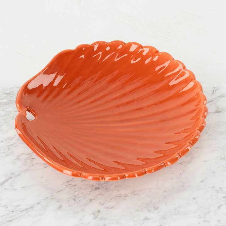 Large tray | Seashell for wholesale by MAISON PICHON UZES