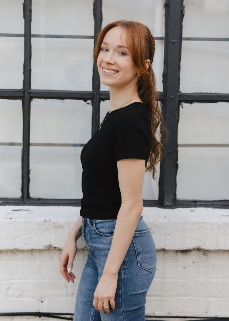 ELIETIAN – wholesale Knit top – Women's – Short Sleeve Waist Length Top47