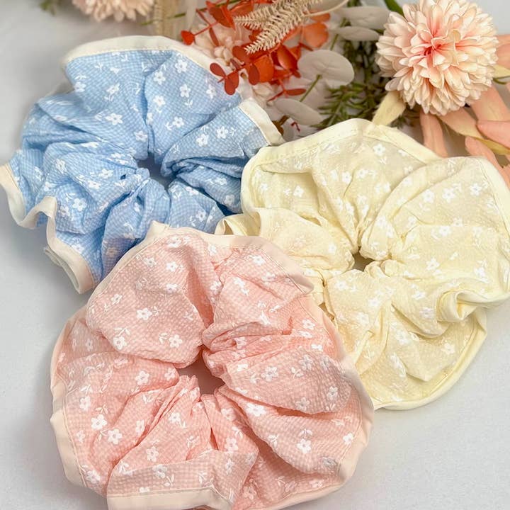 BYREN | ÉLINE L'ATELIER - Wholesale Scrunchie - Women's - Flower chouchou 20cm FQ583