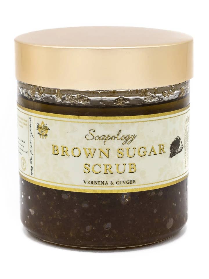 Gommage à la cassonade - Verbana Gingembre 16 oz pour la vente par Soapology