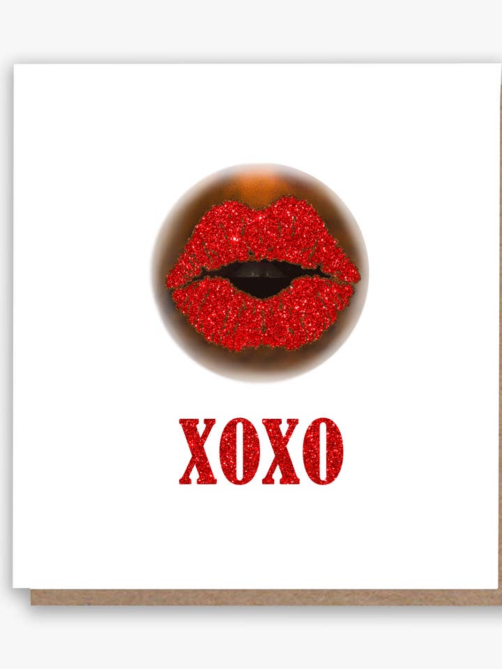 Carte XOXO 💋 pour la vente par All Shades
