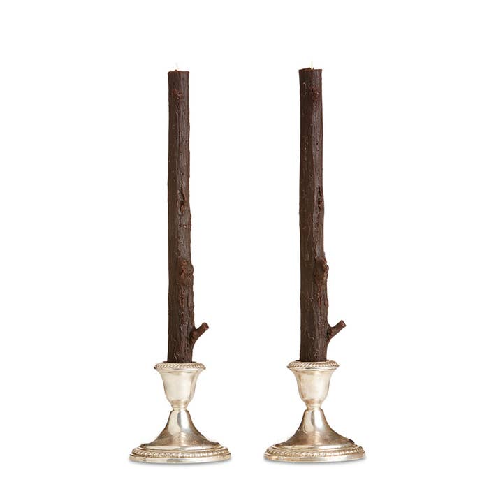 Stick Candles - Wholesale Tapered Candle/Candlestick - Stick Candles Cedar / Pair