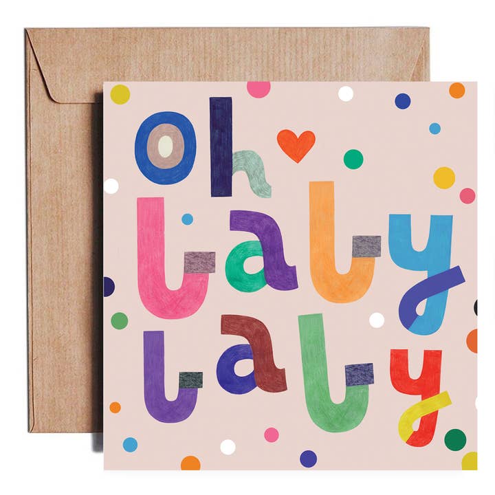 OH BABY BABY BABY card for wholesale by Daria Solak Illustrations