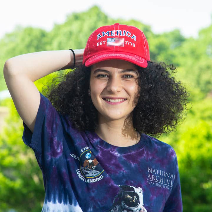 National Archives Foundation - Wholesale Baseball Cap - Unisex - America Est 1776 Baseball Cap3