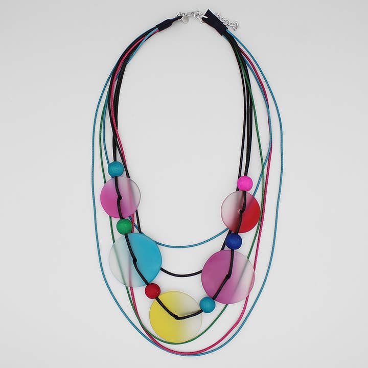 Sylca Designs - Vendita all'ingrosso Collane di perline/perle - Collana Margarita multicolore