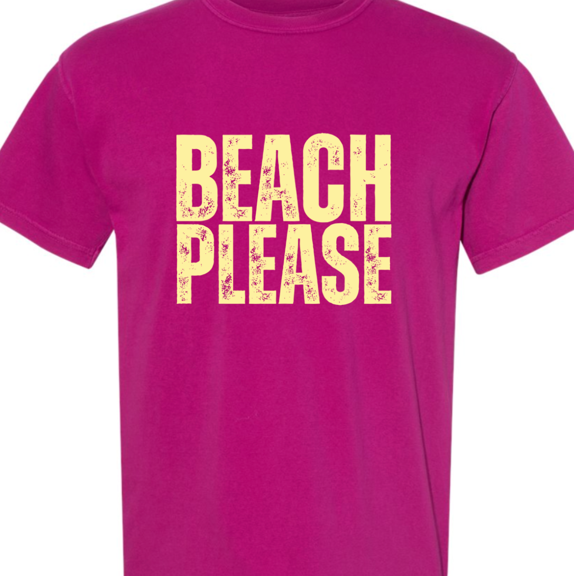 Kiki's Boutique - Wholesale Screen Printed T-Shirt - Women's - Beach Please Comfort Color Tee 2