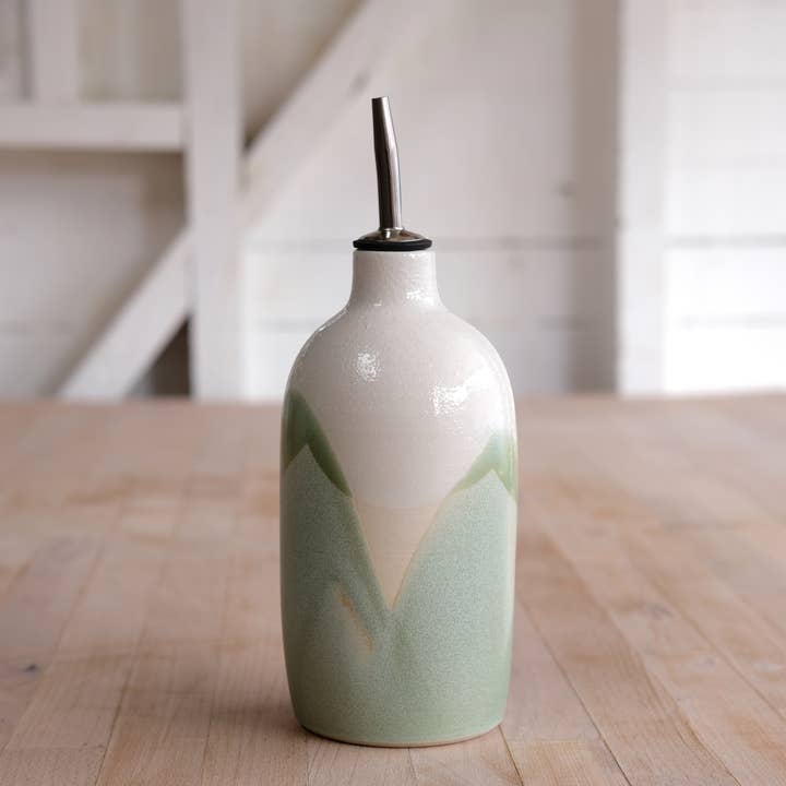 FHAR Studio - Wholesale Oil/Vinegar Dispenser - core - 23 fl oz oil cruet - handmade, porcelain4