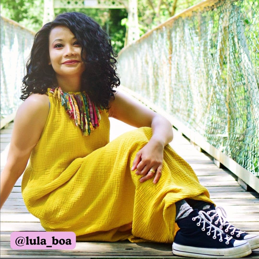 WorldFinds - Wholesale Bib Necklace - Kantha Fringe Collar Necklace5