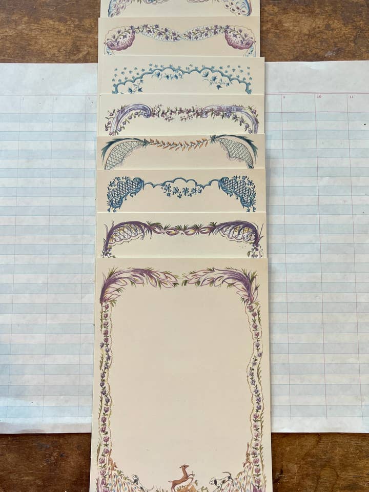 Fransk menupapirsæt I (Kopi) for engroshandel hos Parcel