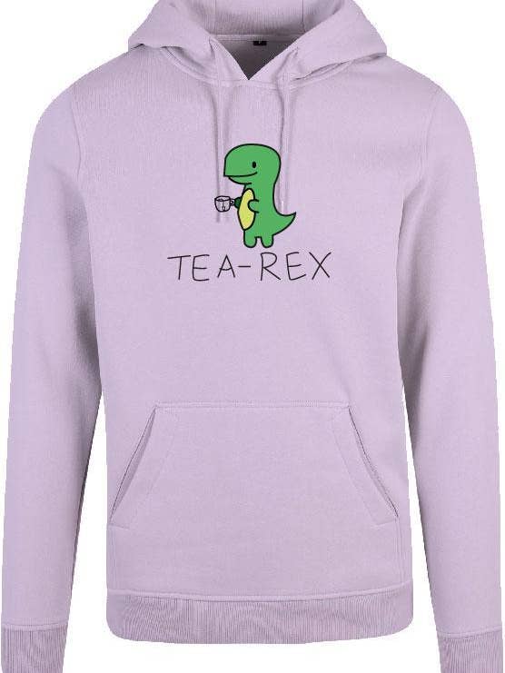 Hoodie - Tea Rex for wholesale by PrintFreakz