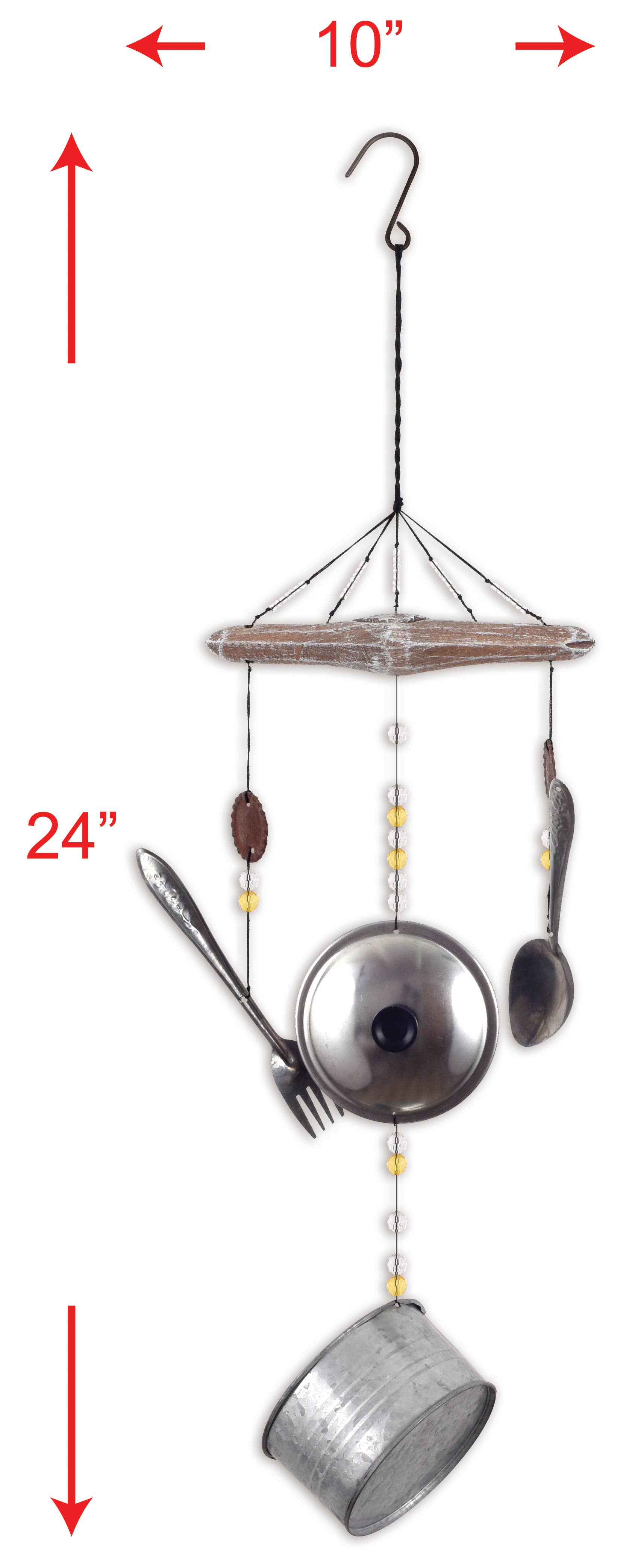 Sunset Vista Designs - Wholesale Wind Chime - Soup for One Mobile Chime - 952371