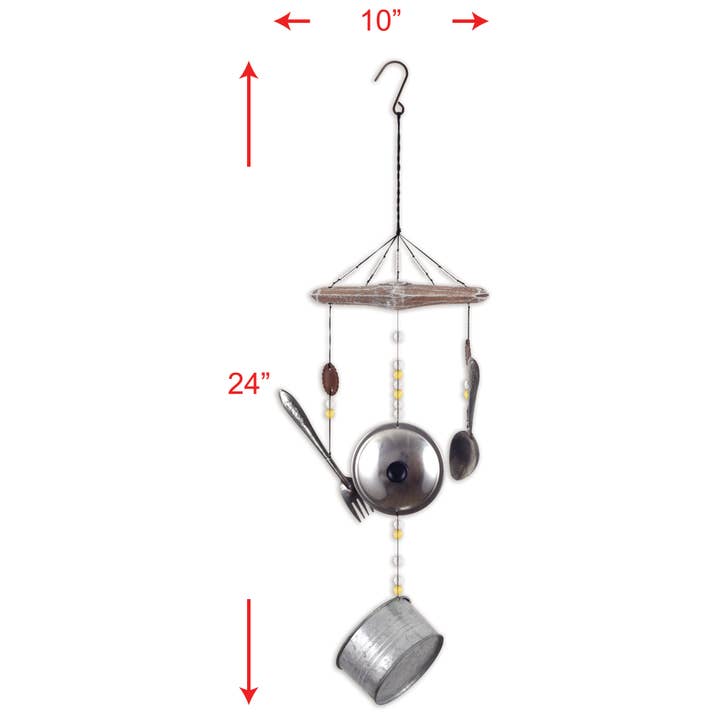 Sunset Vista Designs - Wholesale Wind Chime - Soup for One Mobile Chime - 952371