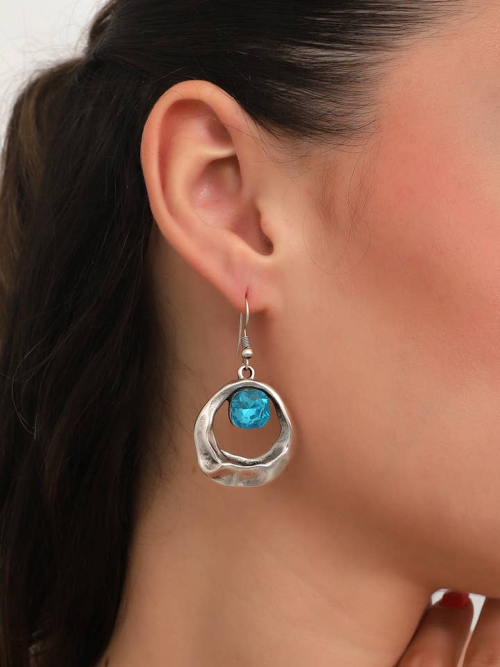 Pendientes de plata antiguos-8693400882936 para venta al por mayor de AVENS