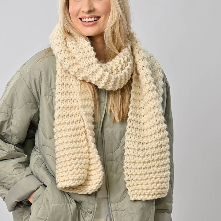 Lindas halsduk stickning Kit för wholesale av Wool Couture Company