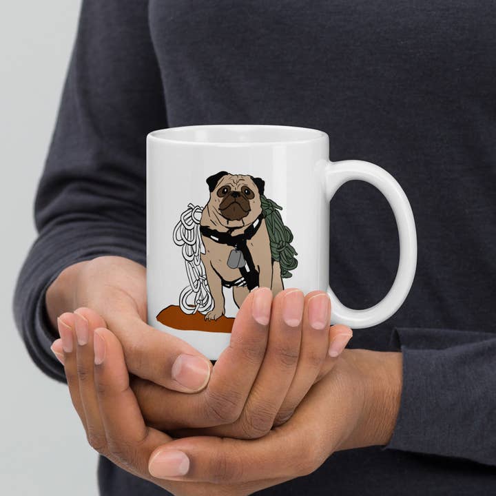 Club No-Kill 2027 Coffee Mugs - Wholesale Coffee Mug - Vinny the Pug Coffee Mugs 15