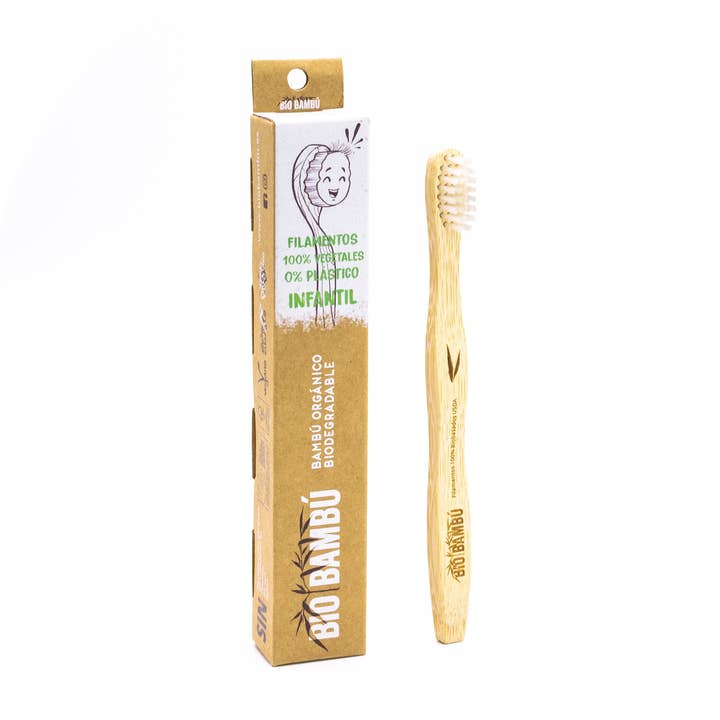 La Rueda Natural - Wholesale Toothbrush - Kids & Baby - BioBamboo Children's Toothbrush. 0% plastic. Filament0